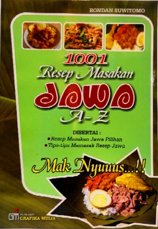 1001 Resep Masakan Jawa A-Z