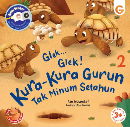 Glek...Glek! Kura-Kura Gurun Tak Minum Setahun