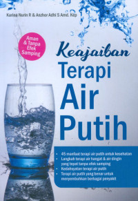 KEajaiban Terapi Air Putih