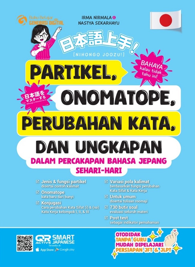 Partikel, Onomatope, Perubahan Kata, dan Ungkapan dalam Percakapan Bahasa Jepang Sehari-hari