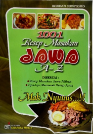1001 Resep Masakan Jawa A-Z