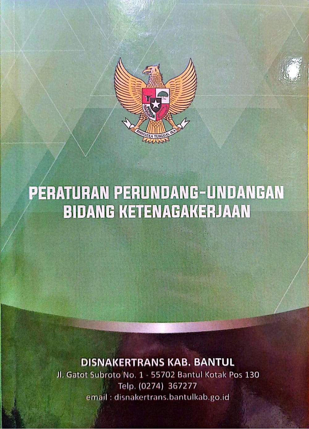 Peraturan Perundang-undangan Bidang Ketenagakerjaan