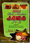 1001 Resep Masakan Jawa A-Z
