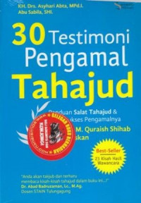 30 testimoni Pengamal Tahajud