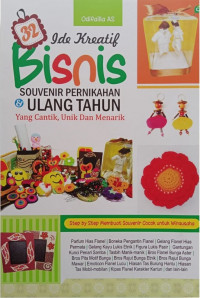 32 Ide Kreatif Bisnis Souvenir Pernikahan & Ulang Tahun Yang Cantik, Unik dan Menarik