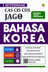 Autodidak Cas cis cus Jago Bahasa Korea