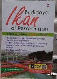 Budidaya Ikan di Pekarangan