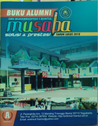 Buku Alumni SMK MUSABA 2018