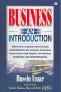 Business an Introduction