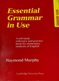 Essential Grammar in Use