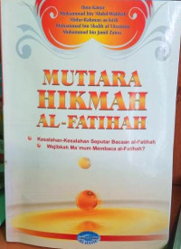 Mutiara Hikmah Al-Fatihah