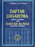 Daftar Logaritma Empat Desimal dan Daftar Bunga Delapan Desimal