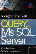 Mengoptimalkan Query pada Microsoft SQL Server