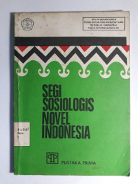 Segi Sosiologis Novel Indonesia